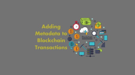 Metadata to Blockchain Transactions in Solidity